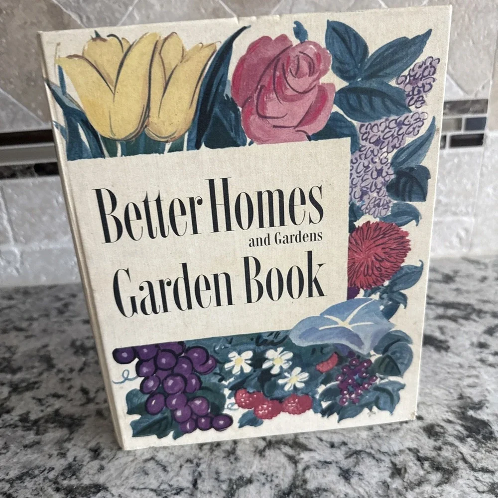 Vintage 1951 First Edition Better Homes & Gardens- Garden Book- 5 Ring Binder